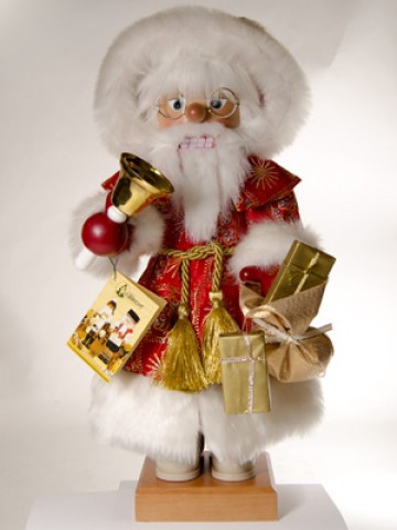 TEMPORARILY OUT OF STOCK <BR><BR> 'Noble Santa with Bell' Christian Ulbricht 