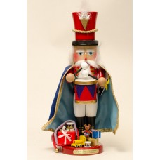 Twelve Drummers Drumming Santa 12 Days of Christmas 7th in Series Christian Steinbach - TEMPORARILY OUT OF STOCK