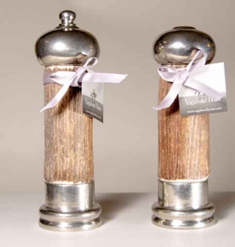 TEMPORARILY OUT OF STOCK <BR><BR>  Vagabond House Salt & Pepper Shakers 