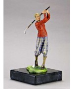 TEMPORARILY OUT OF STOCK <BR><BR>  Vienna Bronze 'Male Golfer' 