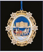 The White House Historical Christmas Ornament Rutherford B. Hayes - 2004 - TEMPORARILY OUT OF STOCK