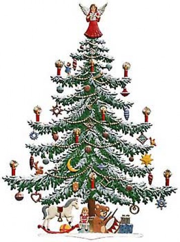 Wilhelm Schweizer Weihnachtsbaum Christmas Tree - TEMPORARILY OUT OF STOCK