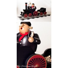 KWO Smokerman Train Conductor and Coal Wagon TEMPORARILY OUT OF STOCK