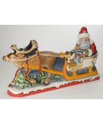 Vaillancourt   Large Santa in Sleigh 