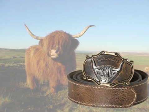 Scottish Highland 'Leather Belt' - Irish