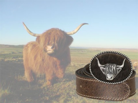 Scottish Highland 'Leather Belt' - TEMPORARILY OUT OF STOCK