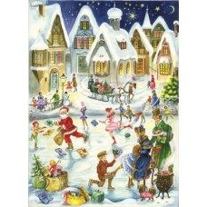 Weihnachtskarte  Advent Calendar Card - TEMPORARILY OUT OF STOCK