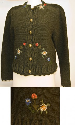 Handstrickerei Irmi Lanz SALZBURG  Handmade Sweater 