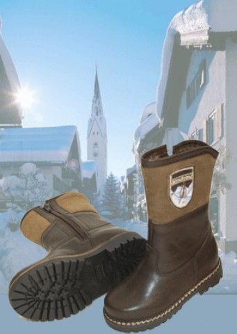 TEMPORARILY OUT OF STOCK - dirndl + bua Kid's' Expresso Boot from Austria