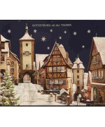Rothenburg GERMANY Advent Calendar 