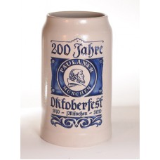 Oktoberfest Paulaner Beer Steins   200 Jahre OKTOBERFEST German Beer Mug 