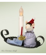 Byers Choice Mouse in Nightshirt - TEMPORARILY OUT OF STOCK