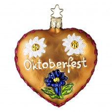 Inge-Glas Ornament We Love Oktoberfest - TEMPORARILY OUT OF STOCK