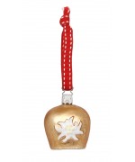 Inge-Glas Ornament Cow Bell