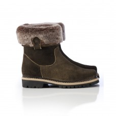 TEMPORARILY OUT OF STOCK - Dirndl + Bua Fur Cuff Boots