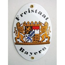 Friestaat Bayern Enamel Sign - TEMPORARILY OUT OF STOCK