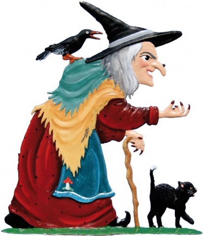 Wilhelm Schweizer Fairytale Pewter The Big Bad Witch 