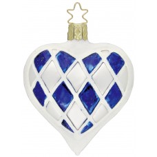 Inge-Glas Ornament Bavarian Heart 