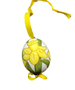 Christmas and Easter Egg - Yellow Flower