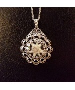 Real Edelweiss Necklace 
