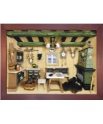German wooden 3D-picture box-Diorama Hunter - TEMPORARILY OUT OF STOCK