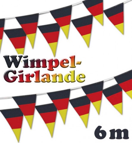 German - Wimpel Girland