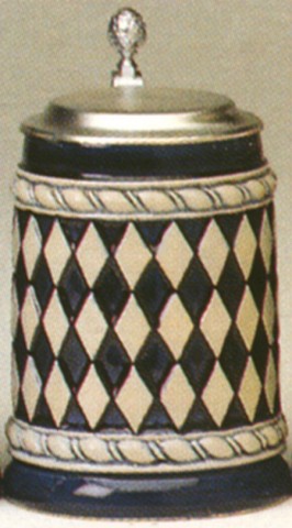 Oktoberfest Beer Stein Bavarian Pattern 0.5 L