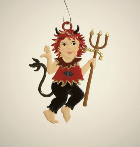 Little Devil Hanging Ornament Wilhelm Schweizer 