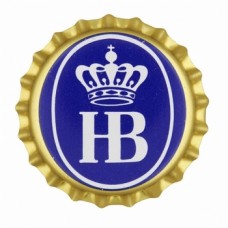 Hofbrauhaus  Gold Bottle Cap  Magnet -TEMPORARILY OUT OF STOCK 
