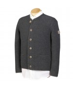 TEMPORARILY OUT OF STOCK - German Men's Knit Jacket Grasegger - Grey