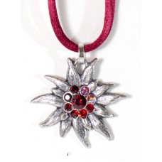 Edelweiss Necklace Swarovski  Octoberfest / Oktoberfest