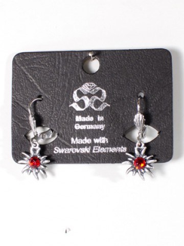 Octoberfest / Oktoberfest Jewelry Edelweiss Earrings 