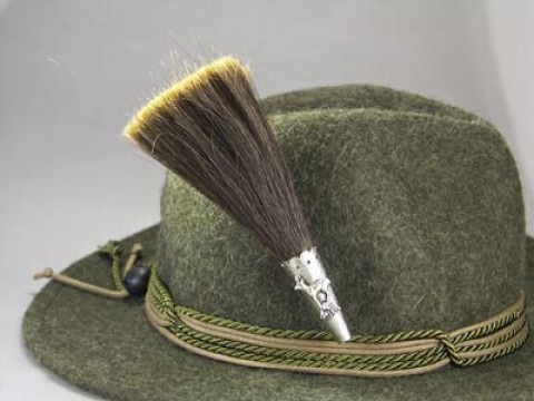 TEMPORARILY OUT OF STOCK  - Mountain Goat Bristle Brush Hat Pin