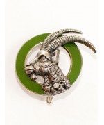 TEMPORARILY OUT OF STOCK - German Hatpin Stone ram Steinbock 