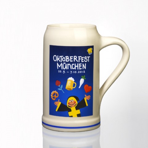 The Official Munich Oktoberfest 2012 Beerstein - 1,0 Liter