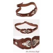 Ornate Leather Belt 