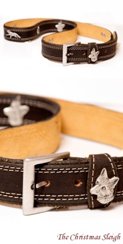 Foxes  Leather Belt 