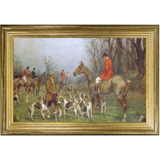 TEMPORARILY OUT OF STOCK <BR><BR> 'Hunting Scene' 