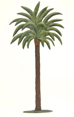 Palm Tree Standing Pewter Wilhelm Schweizer 