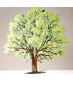 Chestnut Tree with Birds' Spring Standing Pewter Wilhelm Schweizer - TEMPORARILY OUT OF STOCK