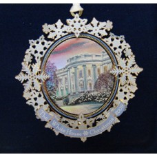   The White House Historical Christmas Ornament Grover Cleveland - 2009 
