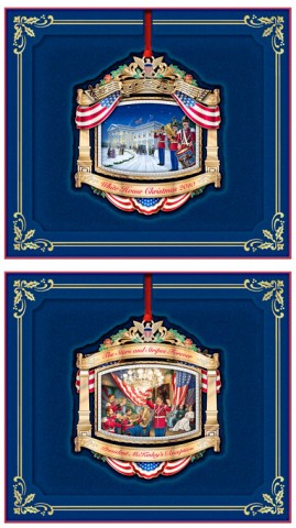 The White House Historical Christmas Ornament  William McKinley - 2010 