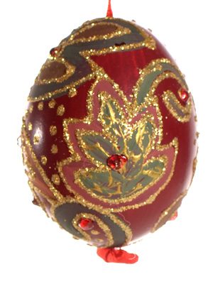 Hand Painted Christmas Eggs